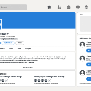 Company Profile Optimization